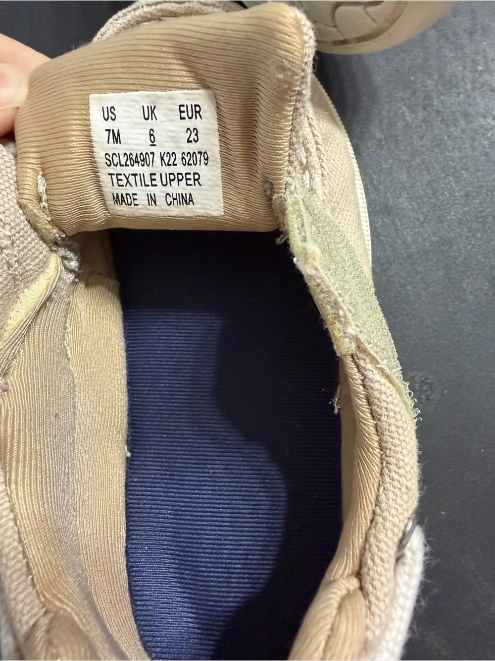 Sperry Kids Tan Canvas Boat Sneakers
